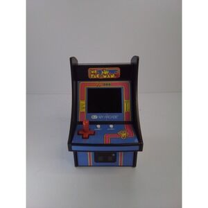 My Arcade Ms. Pac-Man Micro Player Handheld Arcade Cabinet Used Tested